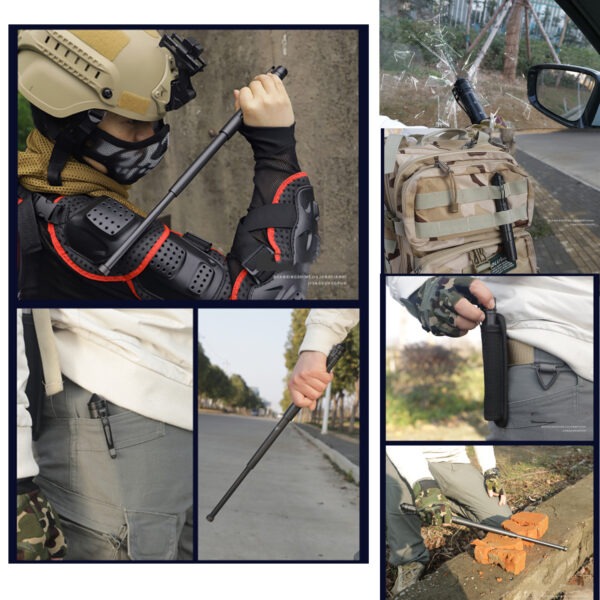 Automatic Spring Telescopic Baton Stick - Image 10