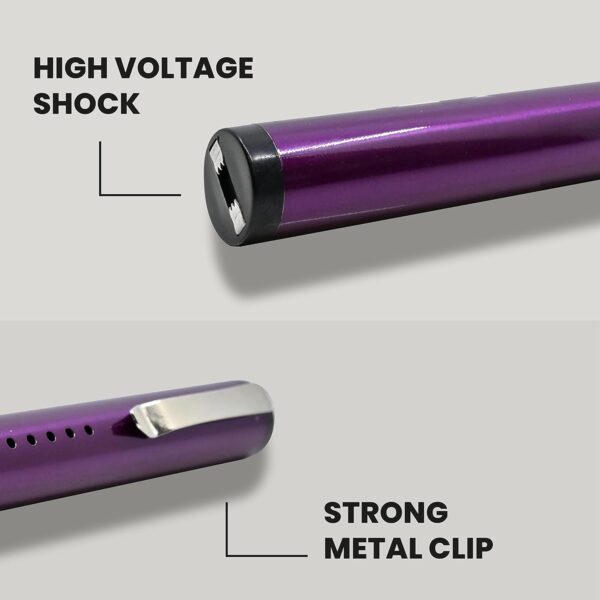 25,000,000 Pain Pen Stun Gun, Black and Pink - Image 6