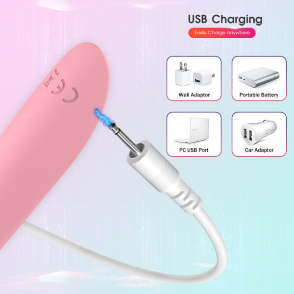 Clitoral Vibrator Sex Toys for Women, High-Frequency G Spot Clit Vibrator, Rechargeable Clit Vibrator with 12 Vibration Modes Powerful Vaginal Massager Clit Stimulator Adult Sex Toys - Image 6