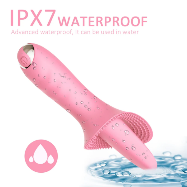 Tongue Vibrator Licking G Spot Clitoral Stimulator 10 Modes Vaginal Massage Sex Toy For Adult Women Orgasm Masturbator - Image 2