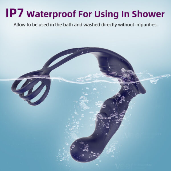 Prostate Toy Vibrating Butt Plug Cockring Wireless Remote Vibrator Massager Sex Toys for Men Women Ass Vibration Dildo - Image 2