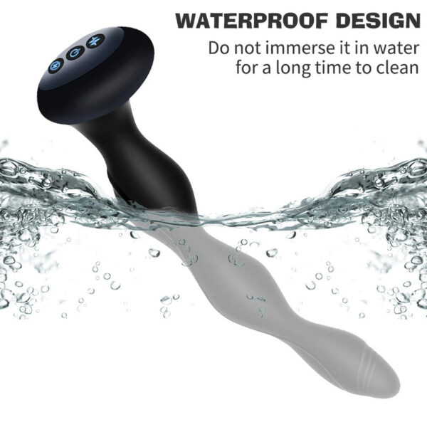 Electric Shock Anal Plug Prostate Massager Intelligent Heating Butt Plug Female Masturbator Anal Bead Erotic Sex Toys for Couple - Image 2