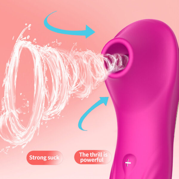 5 Frequency Women Vibrator 10 Sucking Modes Massager Stimulation USB Rechargeable Adult Sex Toy for Couples - Image 2