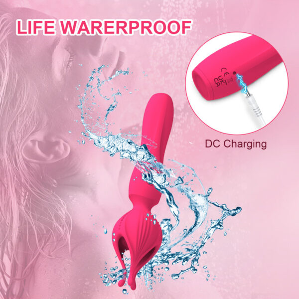 Clitoris Sucking Vibrator Female Clitoris Nipple Stimulator Powerful AV Vibrator USB Rechargeable Waterproof Massager Sex Toys - Image 2