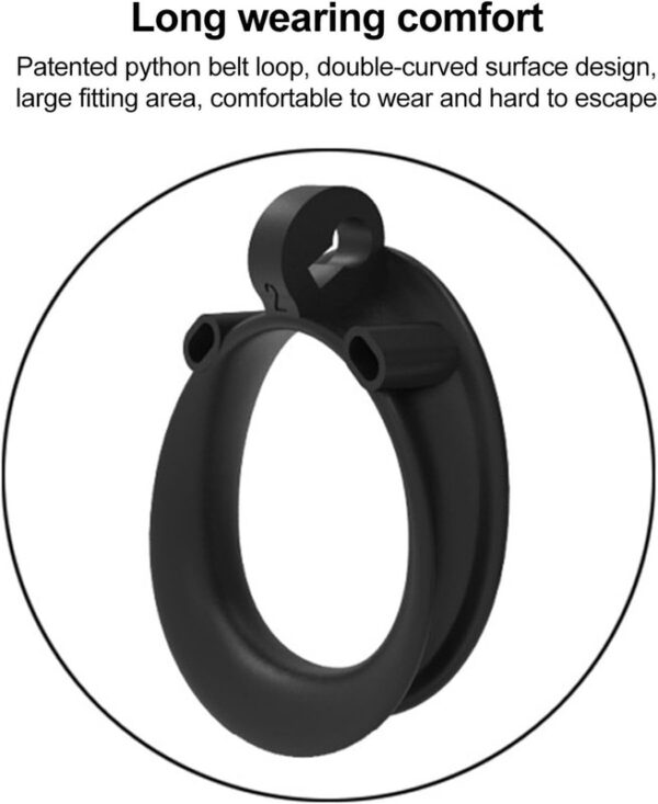 Chastity Cage Male Penis Lock Prevent Erection Penis Exerciser Breathable Cock Ring with Lock 3 Different Sizes Gay Sex Toys - Image 3
