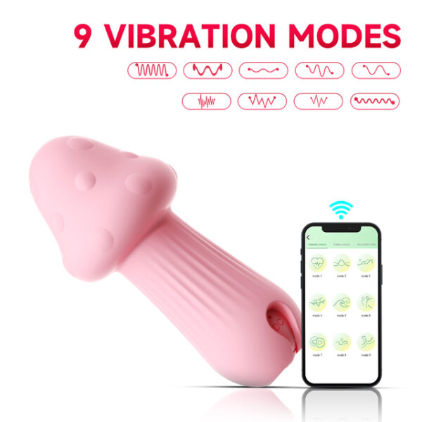 Mushroom Vibrator Mini Dildo Vibrator Egg G Spot Clitoral Nipple Massager Masturbation Adults Sex Toys for Women - Image 3