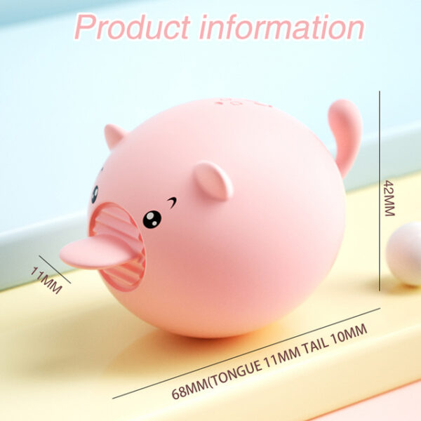 Cute Mini Pig Tongue Licking Toys for Woman Clitoral Nipples Anal Stimulation Vibrators Female Masturbation Sex Toys for Couples - Image 3
