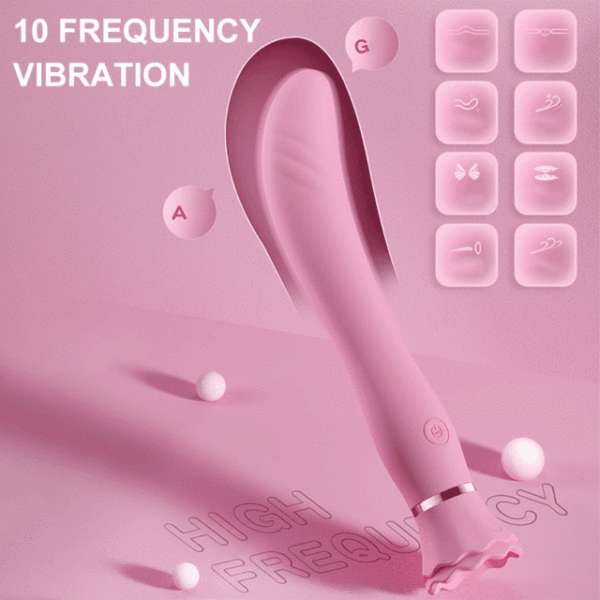 Vibrator Suction Cup Removable Sucker G-spot 10 Vibration Dual Motors Massager Realistic Penis Vibrator Sex Toys for Women,pink - Image 3