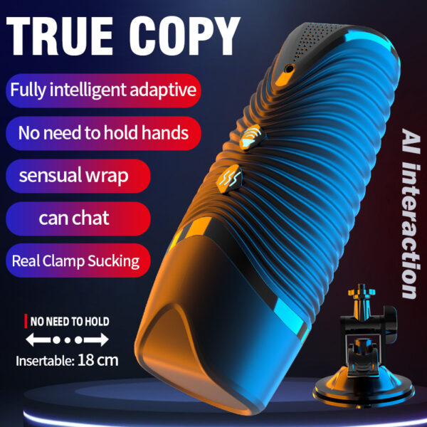 Masturbator For Men,Automatic Sucking Machine Real Vagina Masturbation Cup Pussy Pocket,Aircraft Cup Sex Machine Male Adult Sex Toys - Image 3
