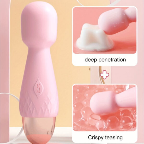 10 Modes Strong Vibration Mini Vibrator Magic Stick USB Charging Massager Clitoris G-Spot Vibrators Sex Toy For Women - Image 4