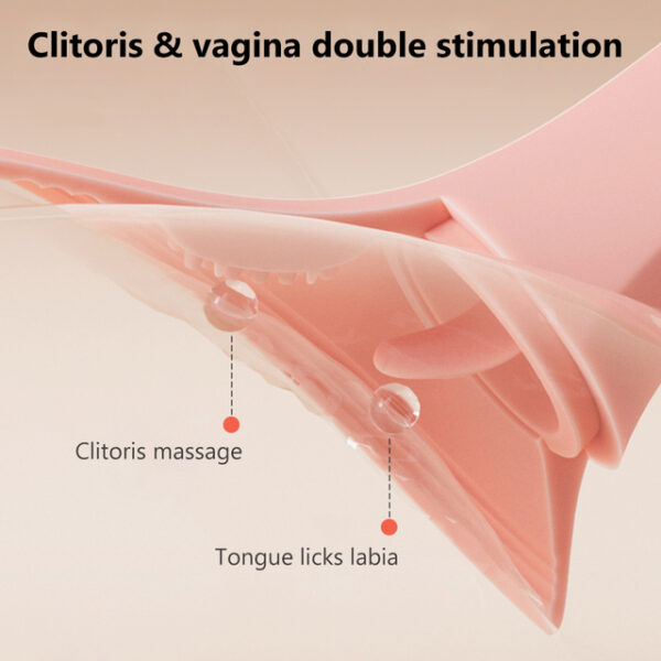 Tongue Licking Vibrator For Women G spot Clitoral Stimulator Rechargeable Nipple Female Masturbator Mini Clit Sex Toy for Women - Image 4