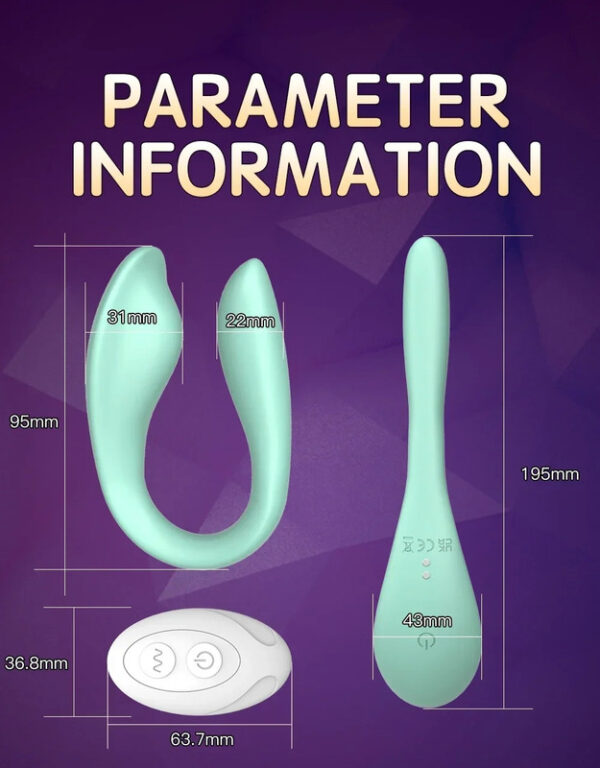 Wireless Control Vagina Dildo Vibrators For Couples Wearable G Spot Anal Clitoris Stimulator Dual Vibrator Sex Toys For Women - Image 4