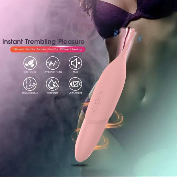 2 In 1 Sex Toys Dildo Vibrator For Women G Spot Vagina Interposition Anal Nipple Vibration Massager Clit Stimulation Masturbator - Image 4