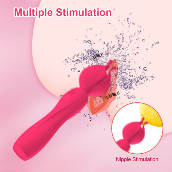Clitoris Sucking Vibrator Female Clitoris Nipple Stimulator Powerful AV Vibrator USB Rechargeable Waterproof Massager Sex Toys - Image 4