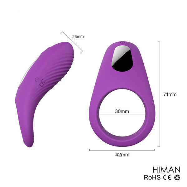 Wireless Remote Control Vibrator For Man Penis Sleeve Vibrator Ring Delay Time Stimulator Toys for Couples - Image 4