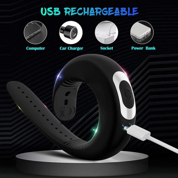 Adjustable Cock Ring Penis Enlargement Sex Toys For Man Gay Delay Ejeculation Adult Supplies Dick Ring Male Masturbator - Image 5