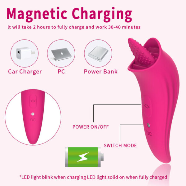 Tongue Licking Anal DildoVibrator Adult Sex Toys For Women Men Nipple Penis Clitoral Stimulator Erotic Adult Product - Image 5