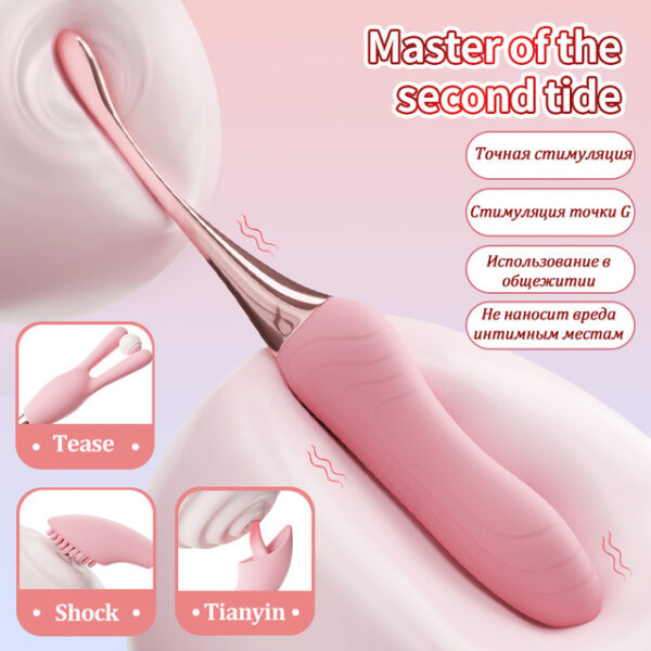 Female sex toy vibrator rabbit nipple vibrator USB rechargeable waterproof G-spot Clitoral stimulation vibrator Sex Toy - Image 5