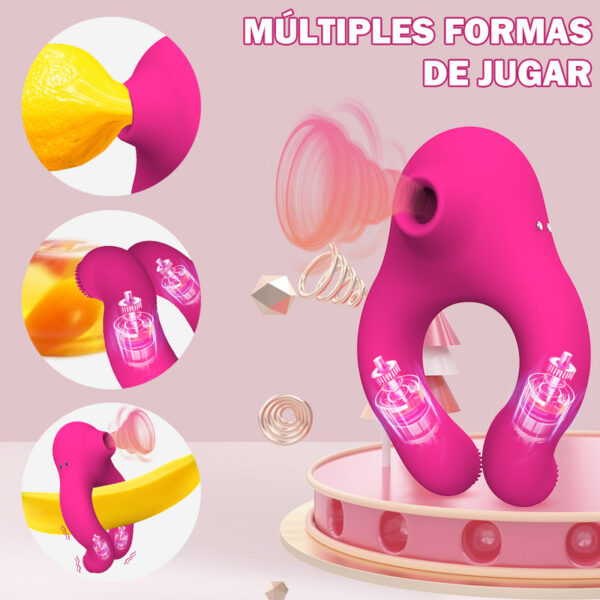 Sucking Vibrating C-ock Sleeve Ring love Toys for Men Cockring Adult Sex Toys For Couple - Image 5