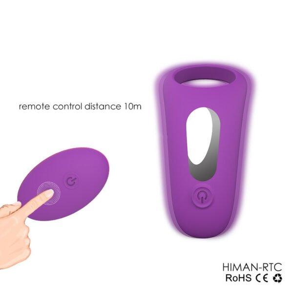 Wireless Remote Control Vibrator For Man Penis Sleeve Vibrator Ring Delay Time Stimulator Toys for Couples - Image 5