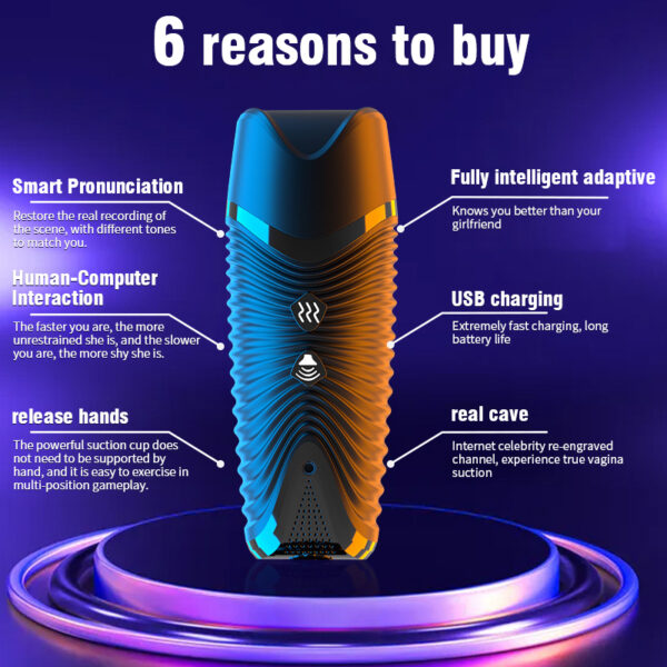 Masturbator For Men,Automatic Sucking Machine Real Vagina Masturbation Cup Pussy Pocket,Aircraft Cup Sex Machine Male Adult Sex Toys - Image 6