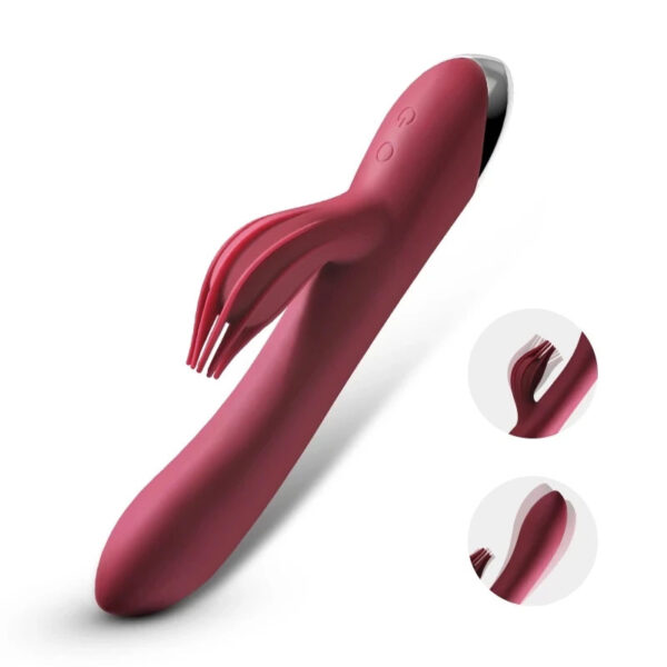10 Speed G Pot Vibrator USB Rechargeable Powerful Dildo Rabbit Vibrator for Women Clitoris Stimulation Massage Adult Sex Toys - Image 6