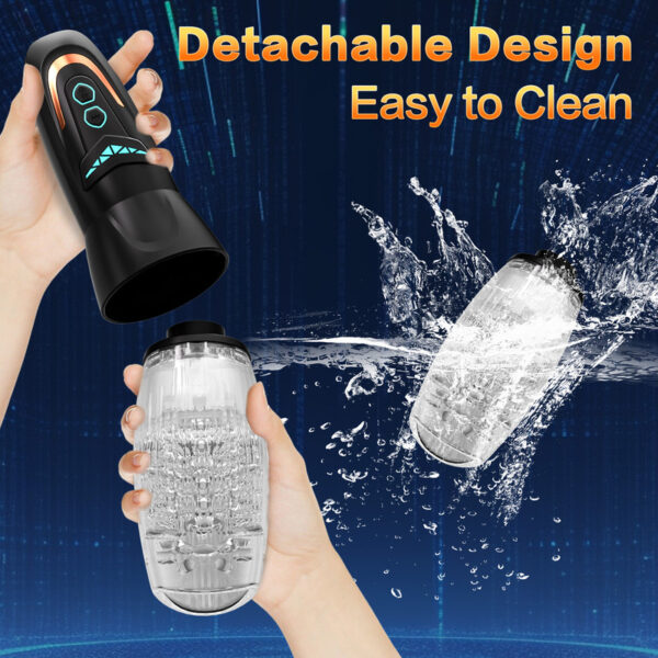 Automatic Rotation Male Masturbators Cup Blowjob Pocket Pussy Sex Machine Penis Massager Glans Trainer Adult Sex Toys for Man - Image 6