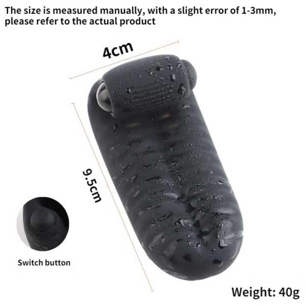 Bullet Vibrator Finger Sleeve Vibrator G-Spot Orgasm Massage Clit Stimulate Female Masturbator Vibrator Lesbian Sex Toys for Women Adult Product - Image 7
