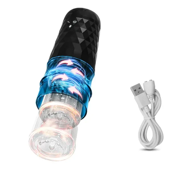 Automatic Male Masturbator Sex Toys for Men Telescopic Rotation Vagina Masturbation Tools Adult Products Mastubator
