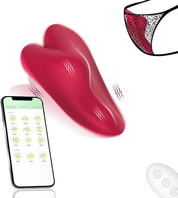 Wearable Vibrator for Women Butterfly Panties,Couples Sex Toys Play with Massage Remote Control Vibrator Clitoral Vibrating Female Masturbator Adult Sex Toys