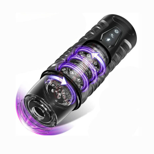 Automatic Male Masturbator 7 Thrusting Rotating Modes Mastubator Cup Electric Pocket Pussy For Penis Sex Toy For Men