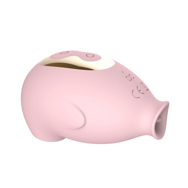 8 Modes Cute Penguins Sucking Vibrating Eggs Silicone Tongue Licking Oral Sex Toys For Women Masturbation Adult Products