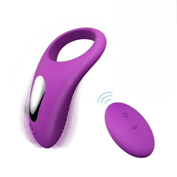 Wireless Remote Control Vibrator For Man Penis Sleeve Vibrator Ring Delay Time Stimulator Toys for Couples
